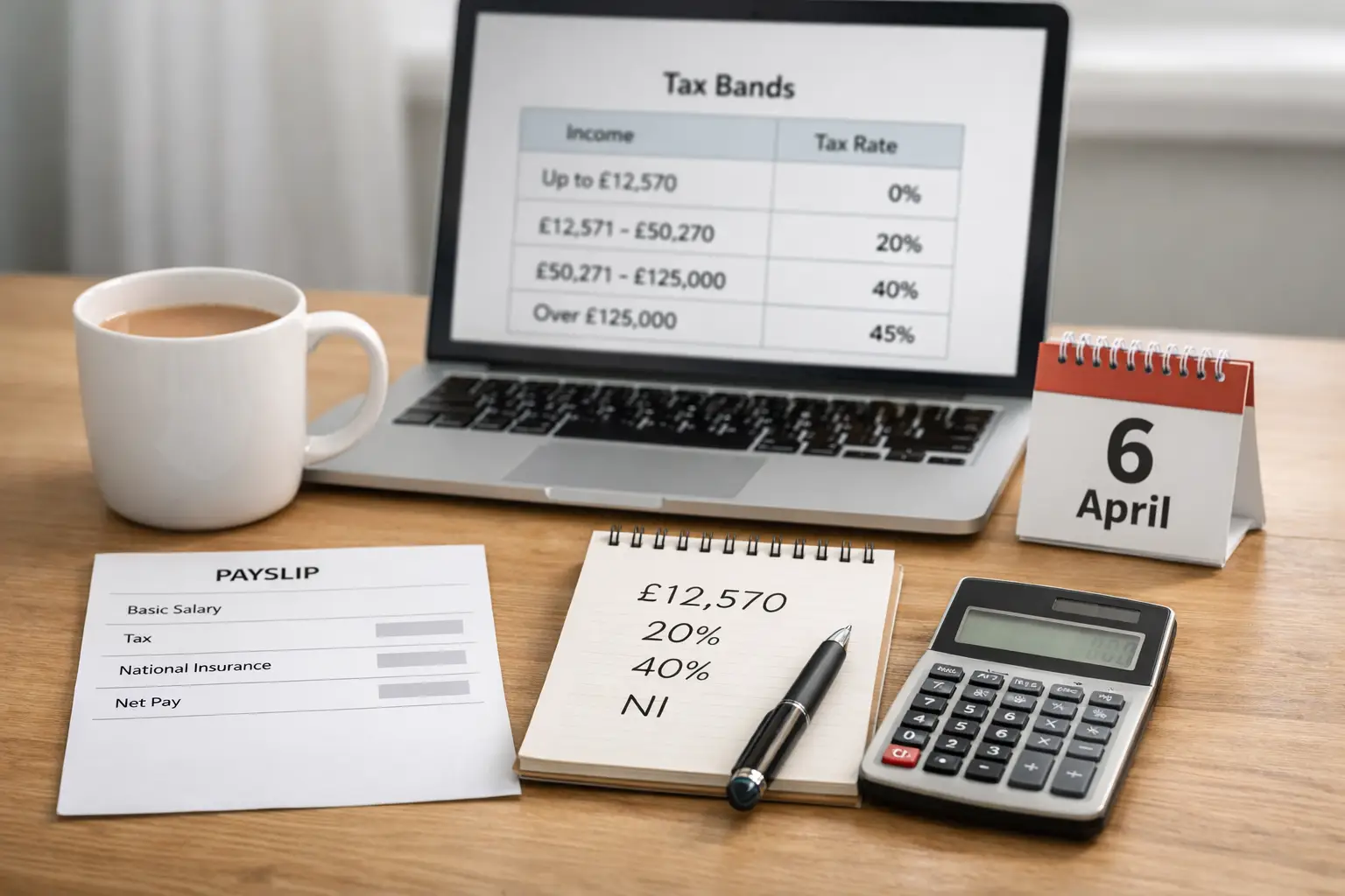 UK Tax rates, tax thresholds, tax bands, and tax allowances for the 2026/27 and 2025/26 tax years